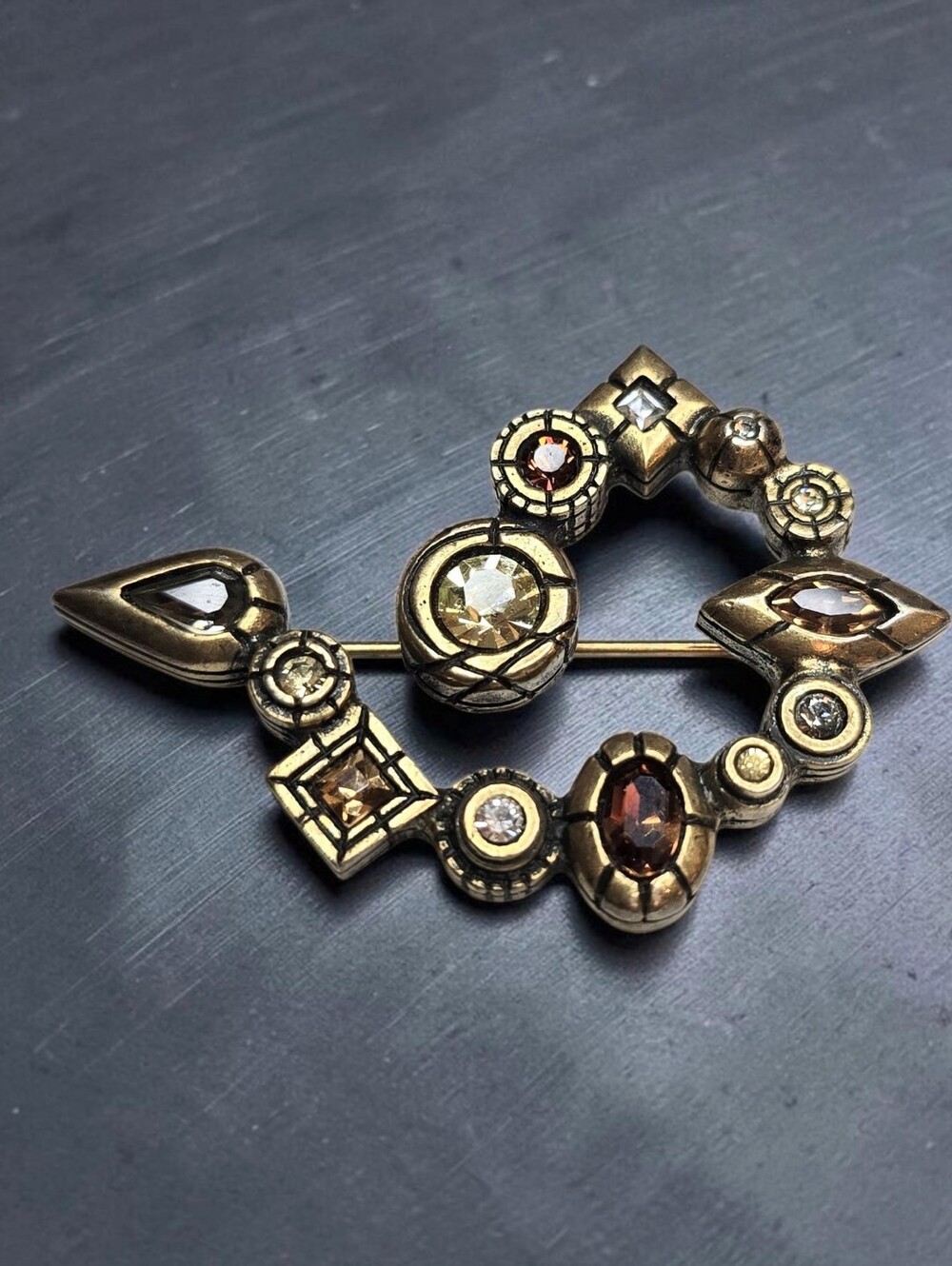 Patricia Locke Vintage Modernist Brooch